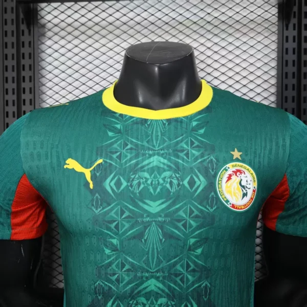 Camisa Seleção Senegal Away Versão Jogador Copa Do Mundo 2026 Verde Puma - Imagem 2