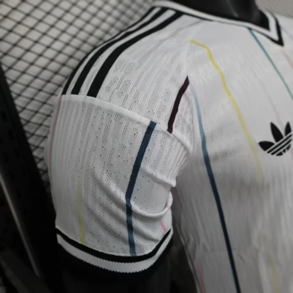 Camisa Seleção Japão Away Versão Jogador Copa Do Mundo 2026 Branca Adidas - Imagem 5
