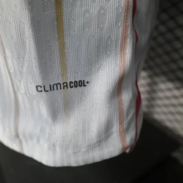 Camisa Seleção Japão Away Versão Jogador Copa Do Mundo 2026 Branca Adidas - Imagem 8