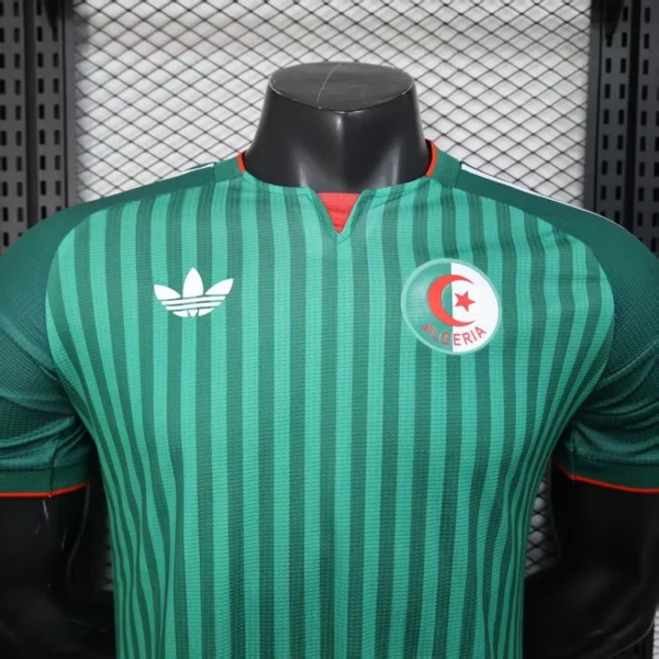 Camisa Seleção Argélia Away Versão Jogador Copa Do Mundo 2026 Verde Adidas - Imagem 2