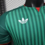 Camisa Seleção Argélia Away Versão Jogador Copa Do Mundo 2026 Verde Adidas - Imagem 3