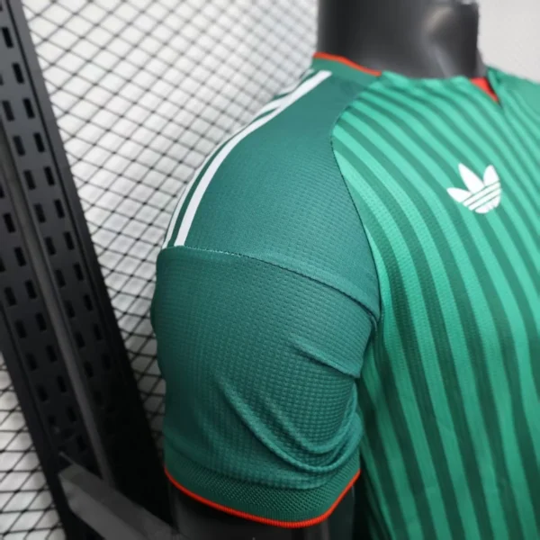 Camisa Seleção Argélia Away Versão Jogador Copa Do Mundo 2026 Verde Adidas - Imagem 5