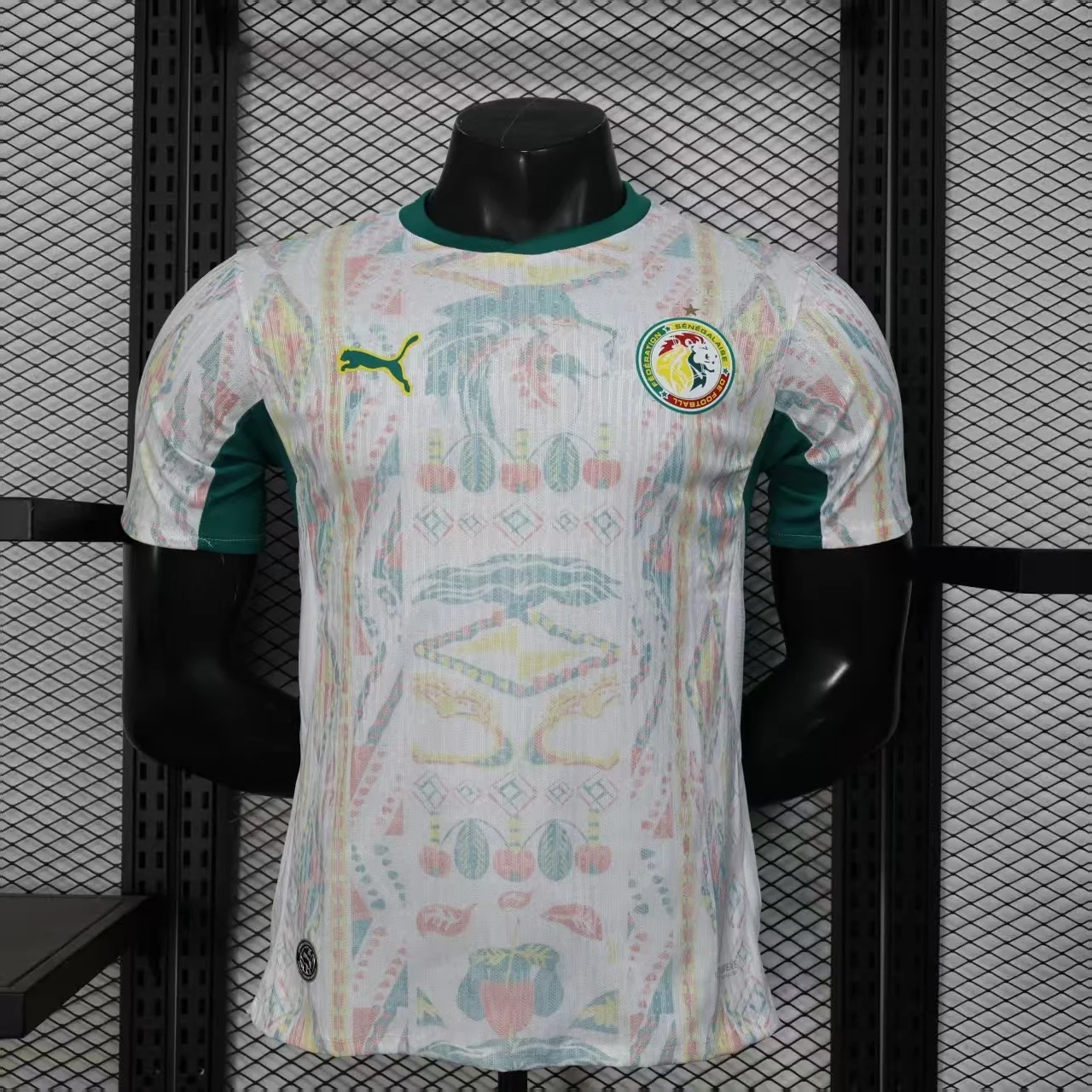 imagen_2026-01-03_233508806 Camisa Seleção Senegal Home Versão Jogador Copa Do Mundo 2026 Branca Puma - Imagem 1