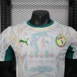 Camisa Seleção Senegal Home Versão Jogador Copa Do Mundo 2026 Branca Puma - Imagem 2