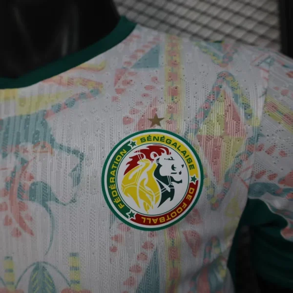 Camisa Seleção Senegal Home Versão Jogador Copa Do Mundo 2026 Branca Puma - Imagem 4