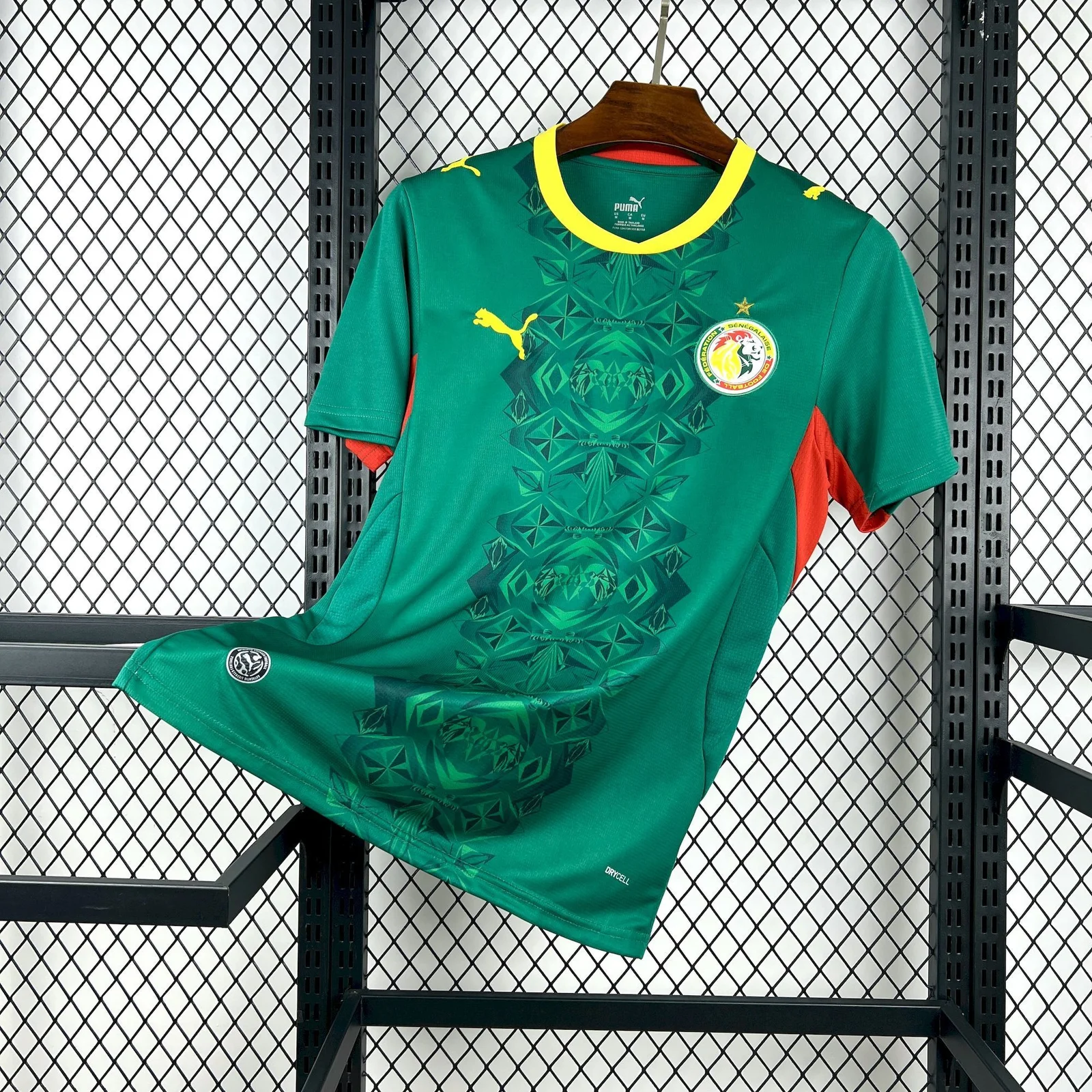 imagen_2026-01-04_035036234 Camisa Seleção Senegal Away Versão Torcedor Copa Do Mundo 2026 Verde Puma - Imagem 1