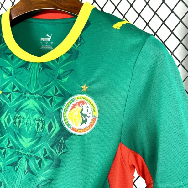 Camisa Seleção Senegal Away Versão Torcedor Copa Do Mundo 2026 Verde Puma - Imagem 3