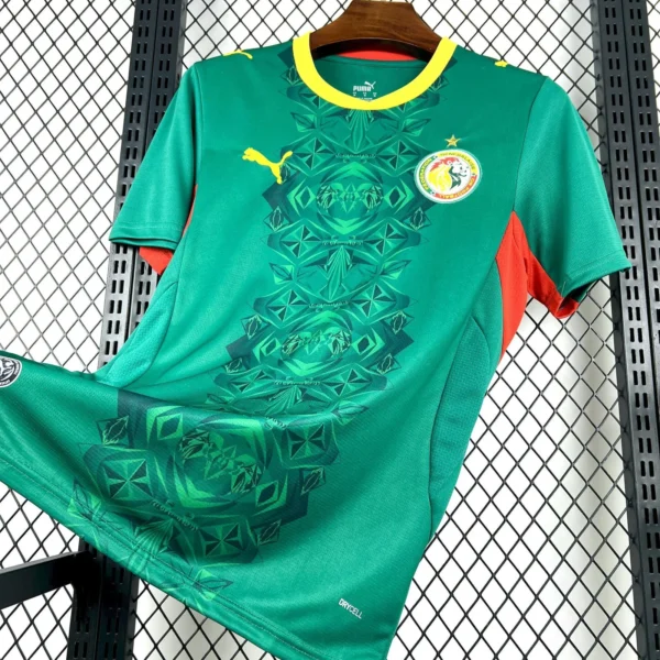 Camisa Seleção Senegal Away Versão Torcedor Copa Do Mundo 2026 Verde Puma - Imagem 2