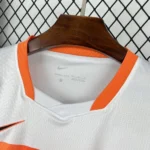 Camisa Seleção Holanda Away Versão Torcedor Copa Do Mundo 2026 Branca Nike - Imagem 3
