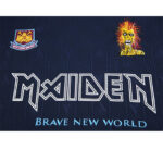 Camisa Retrô West Ham United 1999/2001 Roxa Iron Maiden - Imagem 2