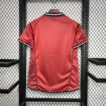 Camisa Retrô Clássica Seleção Inglaterra Away 2002 Vermelha Umbro - Imagem 5
