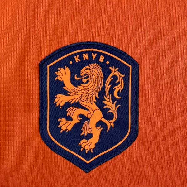 Camisa Seleção Holanda Home Versão Torcedor Copa Do Mundo 2026 Laranja Nike - Imagem 2