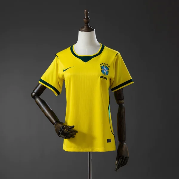 Camisa Brasil Seleção Brasileira Home Feminina Copa do Mundo 2026 Amarela Nike - Imagem 5