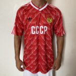 Camisa Retrô Clássica Seleção União Soviética 1988 Adidas