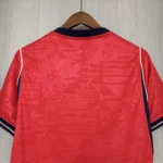 Camisa Seleção Inglaterra Away Versão Torcedor Copa Do Mundo 2026 Vermelha Nike - Imagem 7