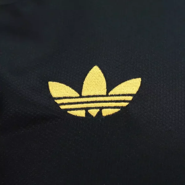 Camisa Jamaica Away Copa do Mundo 2026 Bob Marley Torcedor Preta Adidas - Imagem 4