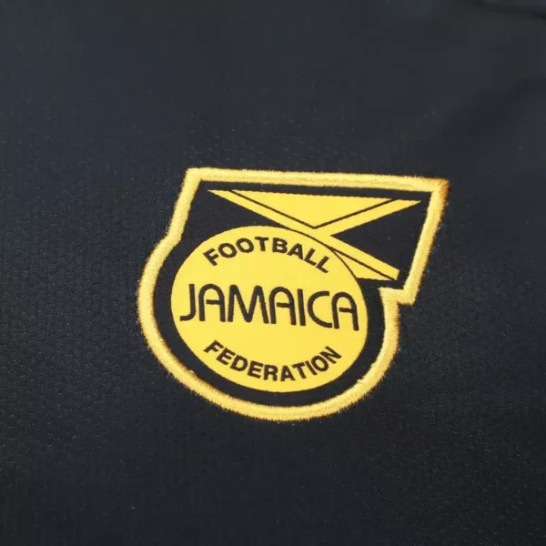 Camisa Jamaica Away Copa do Mundo 2026 Bob Marley Torcedor Preta Adidas - Imagem 3