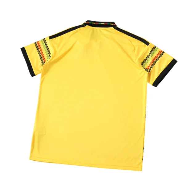 Camisa Jamaica Home Copa do Mundo 2026 Bob Marley Torcedor Amarela Adidas - Imagem 6