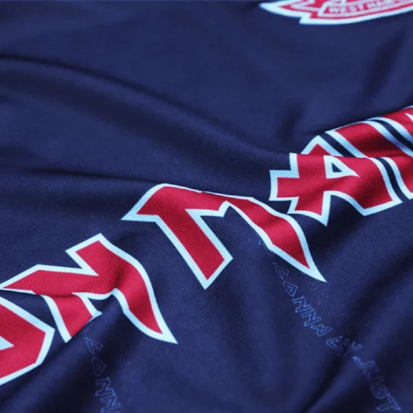 Camisa Retrô West Ham United Home Iron Maiden - Imagem 4