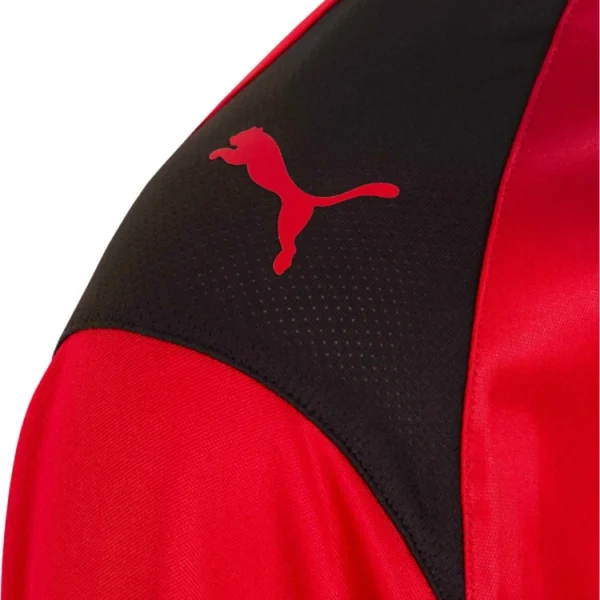 Camisa Milan 4Th Torcedor Manga Longa 2026 Vermelha Puma Slam Jam - Imagem 4