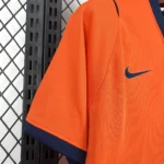Camisa Seleção Holanda Home Versão Torcedor Copa Do Mundo 2026 Laranja Nike - Imagem 3