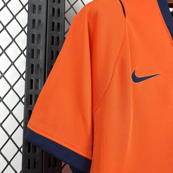 Camisa Seleção Holanda Home Versão Torcedor Copa Do Mundo 2026 Laranja Nike - Imagem 3