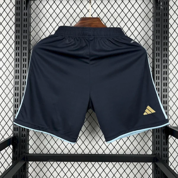 Calção Seleção Argentina Azul Petrólio Copa do Mundo 2026 Adidas - Imagem 4