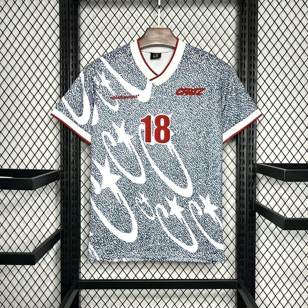 dbfbsbfsbbjf Camisa Retrô Clássica Seleção Estados Unidos USA 1994 Corteiz Stellations - Imagem 1