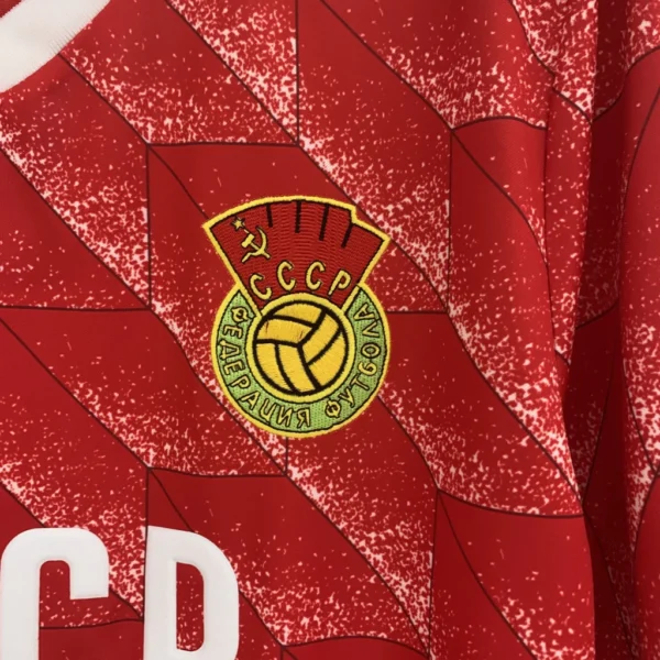 Camisa Retrô Clássica Seleção União Soviética 1988 Adidas - Imagem 6
