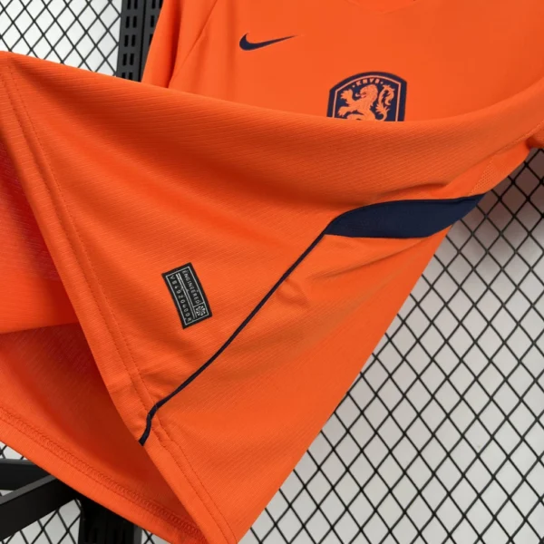 Camisa Seleção Holanda Home Versão Torcedor Copa Do Mundo 2026 Laranja Nike - Imagem 5