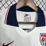 Camisa Retrô Clássica Seleção Estados Unidos USA Home 1995 Branca Nike - Imagem 2