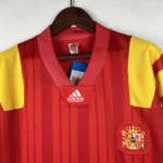 Camisa Retrô Clássica Seleção Espanha Home 1993 Vermelha Adidas - Imagem 2