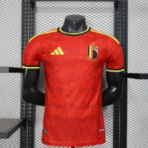 Camisa Seleção Bélgica Home Versão Jogador Copa Do Mundo 2026 Vermelho Adidas