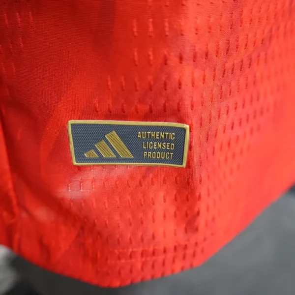 Camisa Seleção Bélgica Home Versão Jogador Copa Do Mundo 2026 Vermelho Adidas - Imagem 7