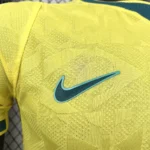 Camisa Brasil Seleção Brasileira Home Jogador Copa do Mundo 2026 Amarela Nike - Imagem 4