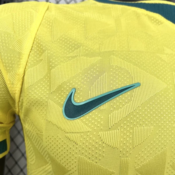 Camisa Brasil Seleção Brasileira Home Jogador Copa do Mundo 2026 Amarela Nike - Imagem 4