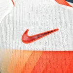Camisa Seleção Holanda Away Versão Jogador Copa Do Mundo 2026 Branca Nike - Imagem 3