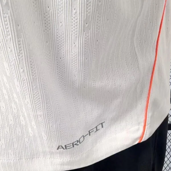 Camisa Seleção Holanda Away Versão Jogador Copa Do Mundo 2026 Branca Nike - Imagem 7
