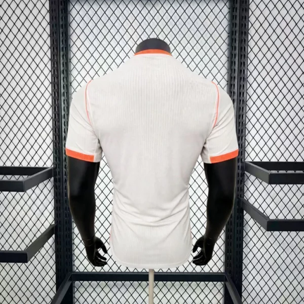 Camisa Seleção Holanda Away Versão Jogador Copa Do Mundo 2026 Branca Nike - Imagem 6