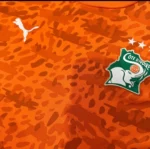 Camisa Costa do Marfim Copa do Mundo 2026 Torcedor Laranja Puma - Imagem 2