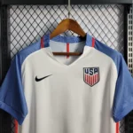 Camisa Retrô Clássica Seleção Estados Unidos USA Home 2016 Branca Nike - Imagem 3