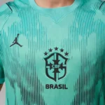Camisa Brasil Seleção Brasileira Goleiro Torcedor Copa do Mundo 2026 Jordan Verde Nike - Imagem 8
