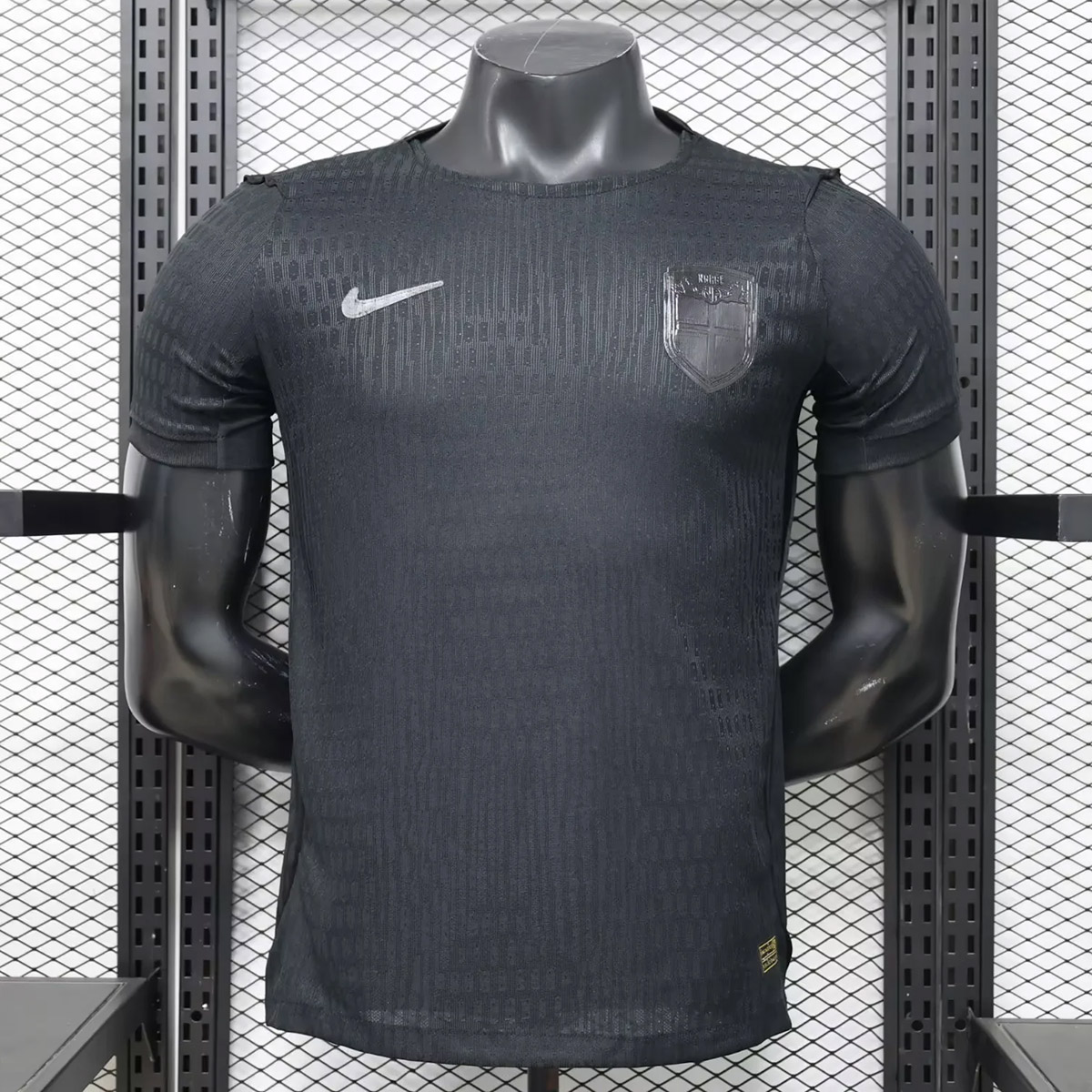 Camisa Seleção Noruega Away Versão Jogador Copa Do Mundo 2026 Preta Nike