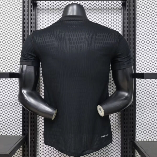 Camisa Seleção Noruega Away Versão Jogador Copa Do Mundo 2026 Preta Nike - Imagem 8