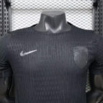 Camisa Seleção Noruega Away Versão Jogador Copa Do Mundo 2026 Preta Nike - Imagem 2