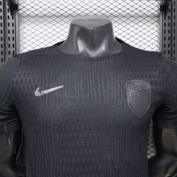 Camisa Seleção Noruega Away Versão Jogador Copa Do Mundo 2026 Preta Nike - Imagem 2