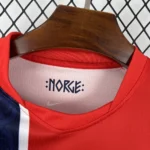 Camisa Seleção Noruega Home Versão Torcedor Copa Do Mundo 2026 Vermelha Nike - Imagem 6