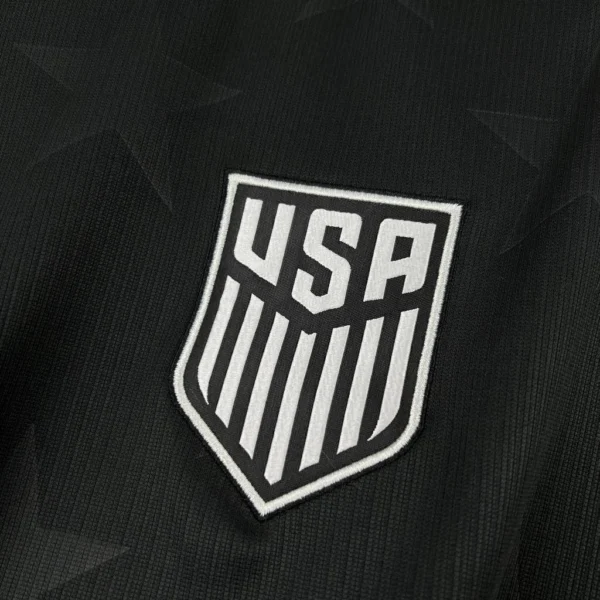 Camisa Seleção Estados Unidos USA Away Versão Torcedor Copa do Mundo 2026 Preta Nike - Imagem 4