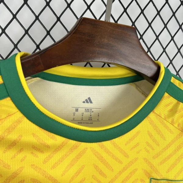 Camisa Seleção África do Sul Home Versão Torcedor Copa Do Mundo 2026 Amarela Adidas - Imagem 3