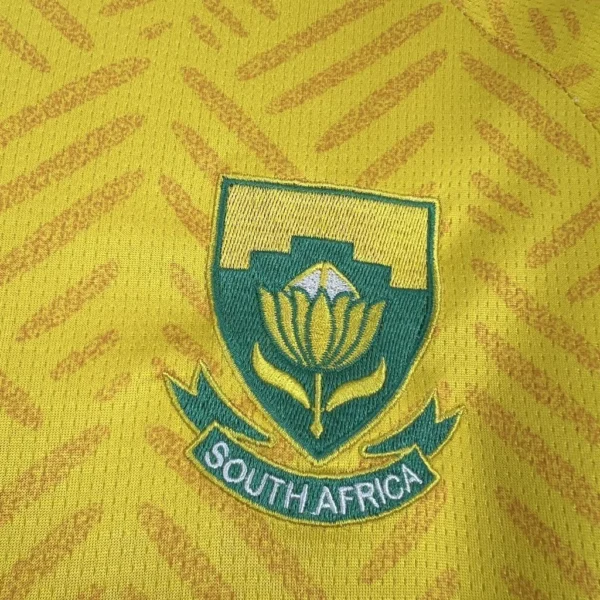 Camisa Seleção África do Sul Home Versão Torcedor Copa Do Mundo 2026 Amarela Adidas - Imagem 7